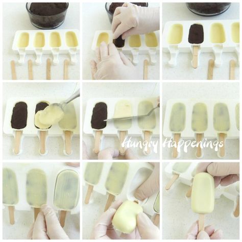 Cake Pop Popsicles, Shaped Cake Pops, Cakesicles Ideas, Shell Cake, Popsicles Cake, White Almond Bark, Cake Pop Decorating, Cake Pop Molds, Cake Pop Recipe