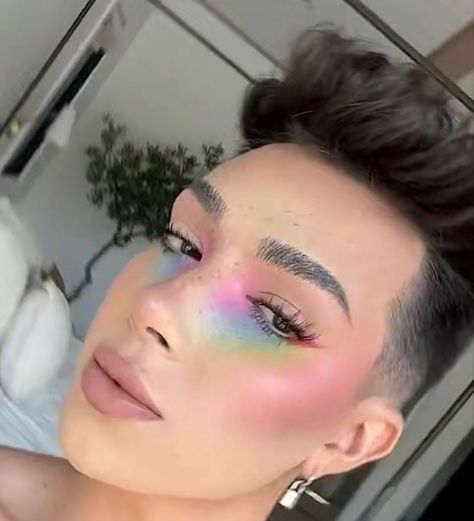 Rainbow Undereye, Hair Makeup, Rainbow, Makeup, Hair, Make Up