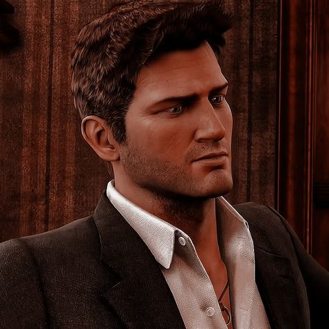 Games Pfp, Uncharted Drake, Nate The Great, Uncharted Game, Uncharted Series, Nathan Drake, Fictional Men, Dog Icon, Favourite Characters