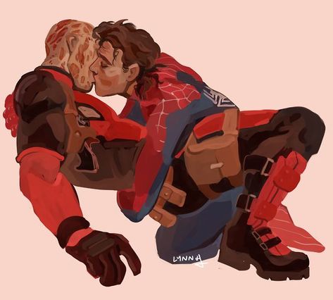 #marvel #mcu #spiderman #deadpool #peterparker #wadewilson #gay #lgbt #gayship #spideypool Marvel Ships Spideypool, Spiderman And Deadpool Fanart, Deadpool X Miguel, Spiderman X Deadpool Fanart, Spiderman Deadpool Comic, Spiderman And Deadpool, Spideypool Comic, Spiderman Deadpool, Deadpool X Spiderman