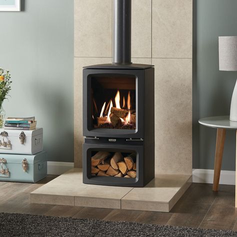 Gazco Vogue | Ivett & Reed Small Gas Stove, Bed Lighting, Stoves Cookers, Freestanding Stove, Classical Interior, Log Store, Electric Fires, Log Burner, Electric Stove