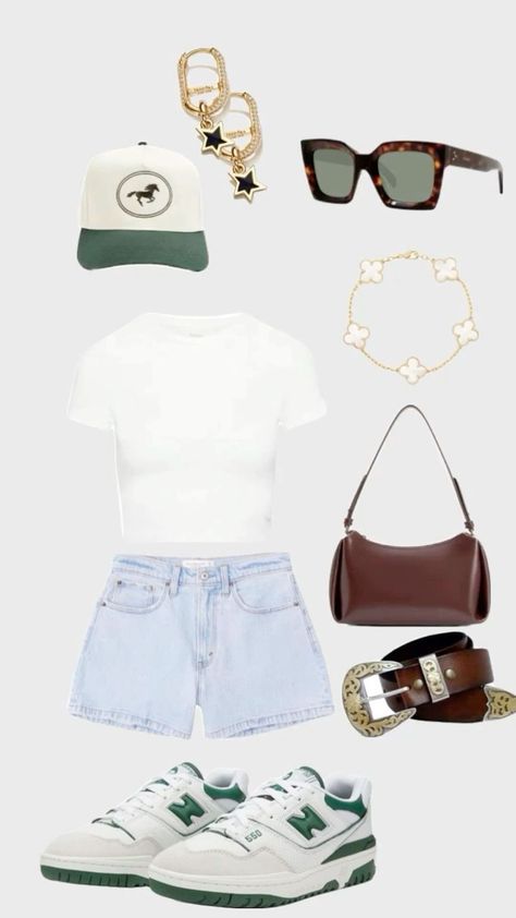 Summer Chill Outfit, Chill Summer Outfit, Chill Outfit, Date Outfit Summer, Outfits Polyvore, Chill Outfits, Summer Fits, Simple Trendy Outfits, Clean Girl