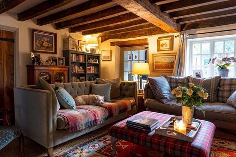 Forge Cottage – My English Country Cottage Cottage Lounge, Cottage House Interior, English Cottage Interiors, English Country Cottages, Country Cottage Interiors, English Cottage Decor, Saint Lawrence, Country Cottages, Country House Interior