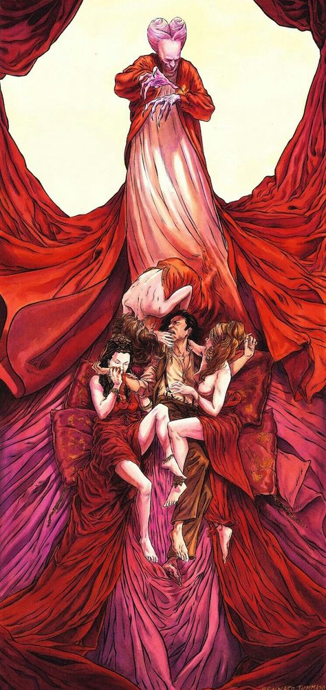 BRAM STOKER'S DRACULA Dracula's Brides, Dracula Art, Castlevania Anime, Images D'art, Vampire Movies, Bram Stoker's Dracula, Vampires And Werewolves, Vampire Art, Bram Stoker