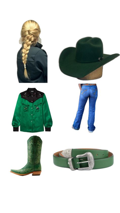 Rodeo Outfit, Country Outfit, Rodeo Outfits, Green Country, Country Outfits, Rodeo, Green, Quick Saves