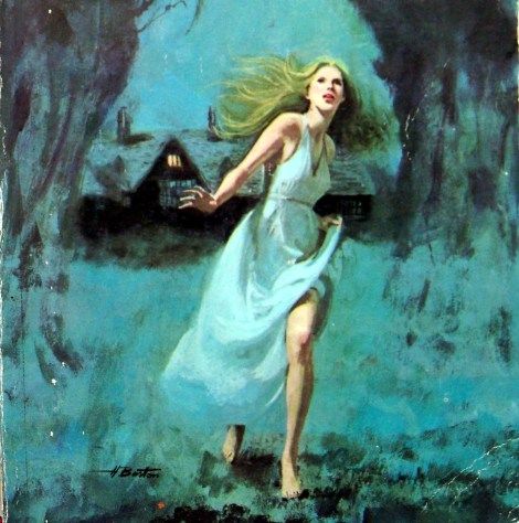 gothic romance paperback art | Stop Press!** I have been told the artist is Harry Barton. I can’t ... Gothic Italian, Pulp Horror, Gothic Romance Books, Romanticism Artists, Romance Covers Art, Gothic Books, Gothic Novel, Romance Book Covers, Gothic Romance