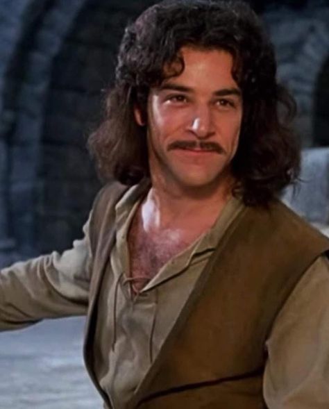 The Princess Bride Inigo Montoya, Mandy Patinkin Princess Bride, Indigo Montoya, Princess Bride Inigo Montoya, Movies Collage, Healthy Masculinity, Vintage Celebrities, Descendants Dr, Inigo Montoya