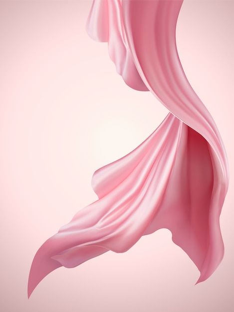 Vector silky chiffon elements illustrati... | Premium Vector #Freepik #vector #silk-cloth #drapery #pink-silk #silk-fabric Ancient Paper, Oil Painting Background, Elements Illustration, Background Images For Quotes, Background Images Hd, Pink Outfits, Drawing Reference Poses, Pink Fabric, Material Design