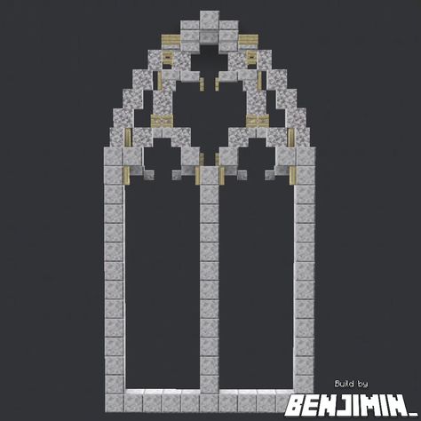 11 block wide gothic windows in Minecraft! These are a bit more complicated than my previous ones! 🫶 Which one do you like the most? Swipe for full pictures ➡️ Show some love and support if you like what you see <3 _____________________________________ 🪷FOLLOW me @Official_Benjimin for more! 🌱COMMENT to tell me what you think! 🌿LIKE and SAVE to show me your support! _____________________________________ 🥨Built on @bakery.builders 🍞IP: play.bakery.builders ______________________________... Minecraft Church, Play Bakery, Church Window, Gothic Windows, Church Windows, Minecraft Buildings, Minecraft Builds, Minecraft Building, Minecraft Designs