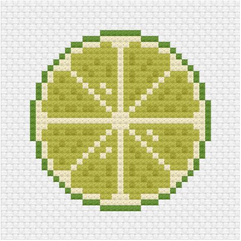 Frutas Cross Stitch Fruit, Lemon Pattern, Nature Cross Stitch, Small Cross Stitch, Tapestry Crochet Patterns, Pola Kristik, Disney Cross Stitch, Citrus Fruits, Cross Stitch Bookmarks