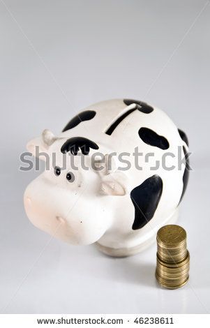 cow piggy bank Cow Piggy Bank, Ceramic Pinch Pots, Cash Cow, Polymer Clay Ornaments, Money Bank, Piggy Banks, Pinch Pots, Clay Figurine, Clay Ornaments