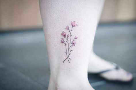 Fine line sweet pea floral design for Emily at the @ink.arcade.cronulla #finelinetattoo #inkarcadesydney #cronulla #sweetpea… Sweetpea Tattoo, Sweet Pea Tattoo, Tattoo Colour, Fine Line Tattoo, Line Tattoo, Fine Line Tattoos, Fine Line, Color Tattoo, Sweet Pea