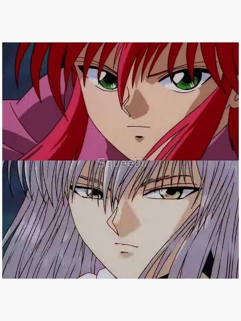 "Kurama" Sticker for Sale by Squeebii | Redbubble Yoko Kurama Yuyu Hakusho, Botan X Kurama, Youko Kurama Yu Yu Hakusho, Ghost Fighter Kurama, Hiei X Kurama, Kurama Yuyu Hakusho, Yuyu Hakusho Kurama, Yyh Kurama, Yu Yu Hakusho Kurama