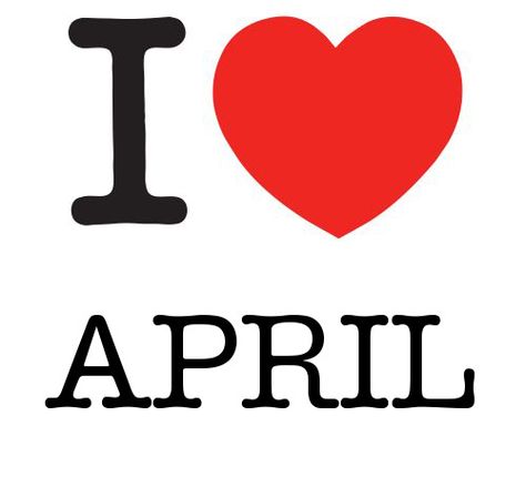 I Love April Heart Project, Heart Projects, Hearts Girl, Female Names, Boy George, Do Love, Family Love, Baby Names, Initials