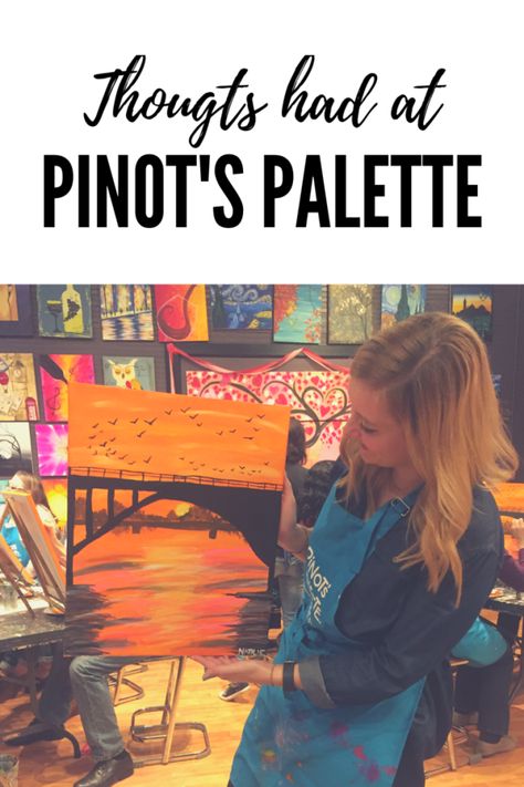 Pinot’s Palette: Thoughts Had Creating a Masterpiece | It's Not Hou It's Me | Houston Lifestyle, Food and Culture Blog How To Draw A Paint Palette, 1 Pallet 2 Artists, Painters Pallet, Pinots Palette Paintings, Houston Lifestyle, Pinots Palette, Food And Culture, Painters Palette, Easy Paintings