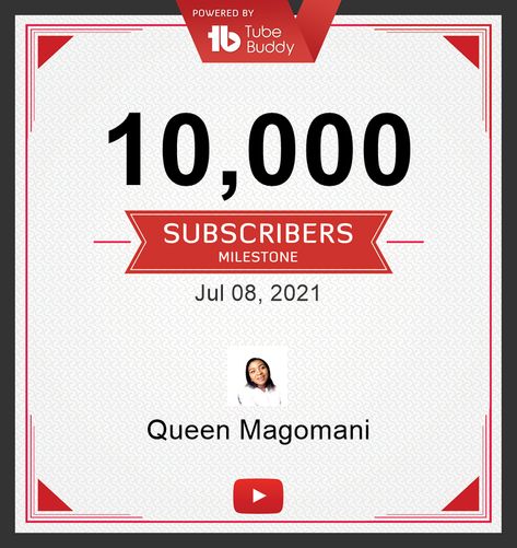 10,000 Subscribers Milestone! via @TubeBuddy Youtube Milestones, Title Generator, Video Seo, Predictive Analytics, Youtube Subscribers, Youtube Views, Word Cloud, Thank You God, Data Driven