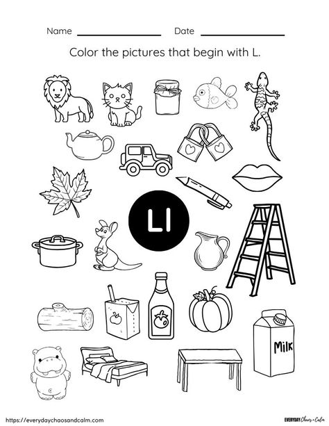 Free Printable Letter L Worksheets Letter L Worksheets For Kindergarten, Letter L Preschool Activities, Letter L Worksheets For Preschoolers, L Activities For Preschool, L Worksheets Preschool, Letter L Activities For Preschool, Letter L Craft, Letter L Worksheet, Letter L Words