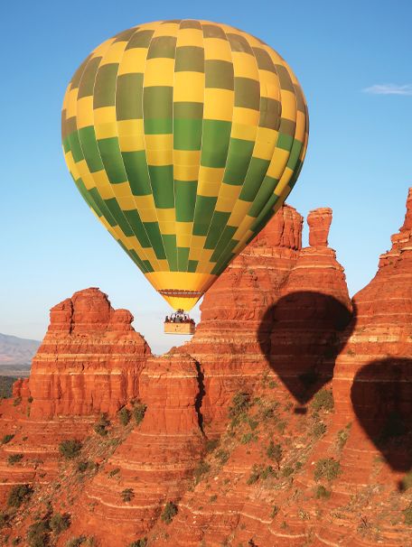 Hot Air Ballooning In Sedona | Sedona Monthly Arizona Hot Air Balloon, Arizona Aesthetic, Champagne Breakfast, Arizona Adventure, Usa Bucket List, Hot Air Balloon Festival, Balloon Company, Forest Service, Sedona Arizona