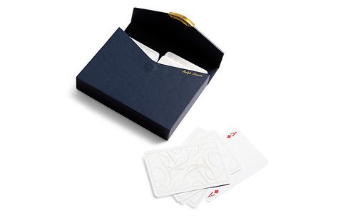 Ralph Lauren Home - Sophie playing cards Living Room Library, Room Gym, Gentlemen's Club, Set Game, Room Library, Envelope Clutch, Polo Club, Navy Gold, Ralph Lauren Home