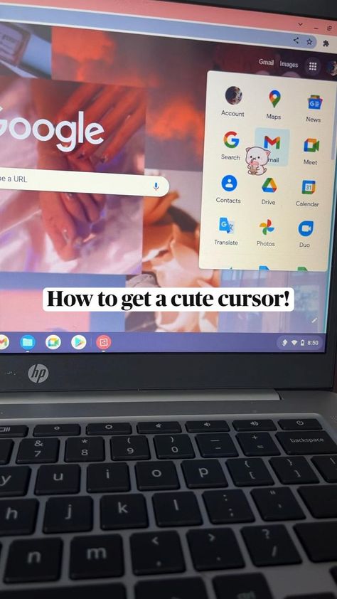 How to get a cute cursor! in 2022 | Things to do at a sleepover, Iphone life hacks, Sleepover things to do If Apps Were People, App Tile Wallpaper Laptop, How To Turn Pinterest To Dark Mode On Laptop, How To Make Your School Computer Aesthetic, Chrome Web Store Extensions Tik Tok, Apps For Hp Laptop, Hacks For Laptop, How To Get Cute Chrome Browser, How To Change Your Cursor