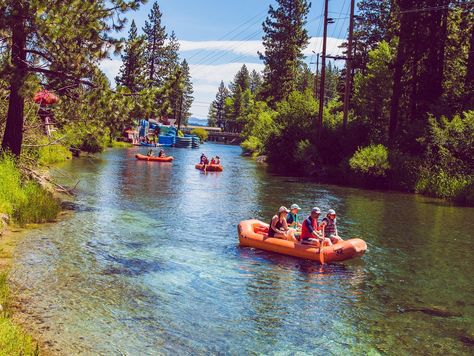 Truckee River Raft Company | Lake Tahoe Rafting on Truckee River Lake Tahoe Summer, Truckee River, North Lake Tahoe, River Rafting, Lake Tahoe, Vacation Ideas, Rafting, The River, Float