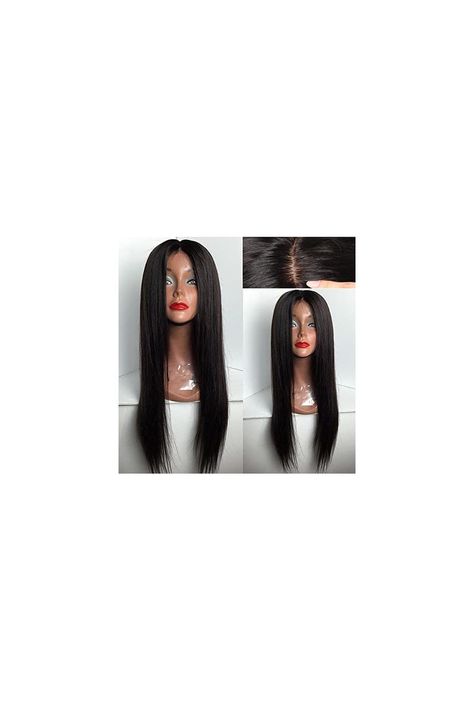 Malaysian Silk Top Full Lace Wig Human Hair Silky Straight 5&#34;x4.5&#34; Silk Base Front Lace Wigs with Baby Hair Natural Hairline (14inch, Silk Top Full Lace Wig) Front Lace Wigs, Full Lace Wig Human Hair, Hair Silky, Wig Human Hair, Hair Natural, Silky Hair, Hairstyles Ideas, Womens Wigs, Full Lace Wig