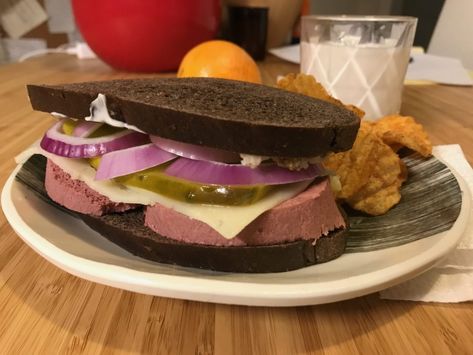 Liverwurst Sandwich, Kentucky Brown Sandwich, Ground Bologna Sandwich Spread, Tastee Burgers Loose Meat Sandwiches, Schlotzsky's Original Sandwich, Liverwurst, Spicy Brown Mustard, Sandwich Ingredients, Clam Recipes