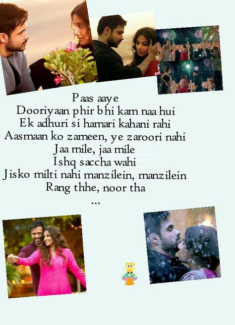 Hamari Adhuri Kahani #ArijitSingh Hamari Adhuri Kahani Quotes, Hamari Adhuri Kahani Images, Humari Adhuri Kahani Status, Adhuri Kahani, Image Poetry, Love Song Quotes, Karaoke Songs, Song Lyric Quotes, Favorite Lyrics