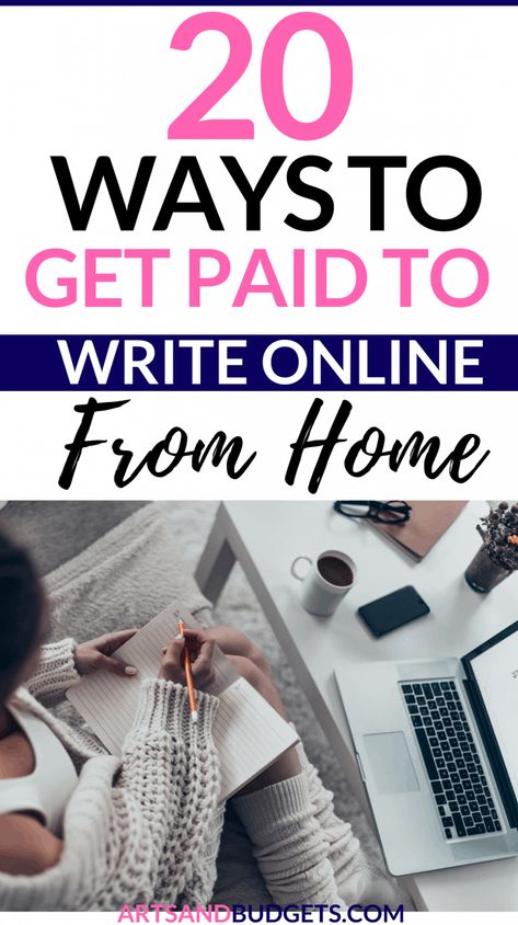 20 Places Online That Will Pay You To Write - Arts and Budgets 500 Word Essay, Get Paid To Write, Paid To Write, Write Articles, Ways To Make Extra Money, Business Tax, Make Extra Money, Making Extra Cash, Social Media Jobs