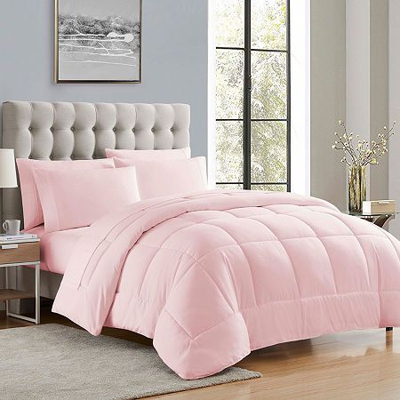 Light pink comforter