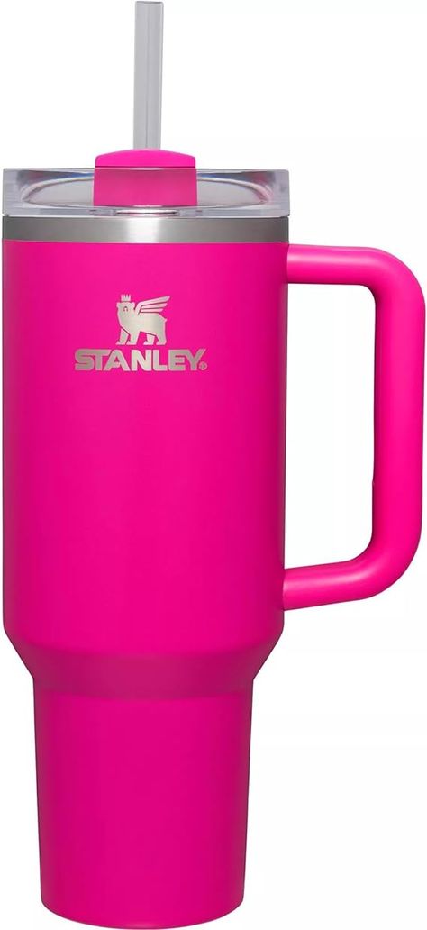 Hot Pink Stanley, Pink Stanley Cup, Pink Stanley, Stanley Pink, Girls Gift Guide, Pickup And Delivery Service, Thermos Bottle, Tiger Lily