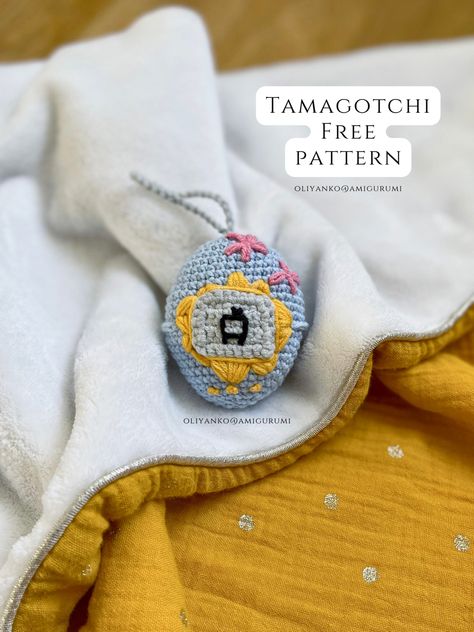 My Tamagotchi Amigurumi brings back so many memories! 😊 Crochet Tamagotchi, Knit Amigurumi Free Patterns, Little Mermaid Crochet, Crochet Baby Projects, Japanese Crochet, Kawaii Crochet, Crochet Fashion Patterns, Fun Crochet Projects, Diy Crochet Projects