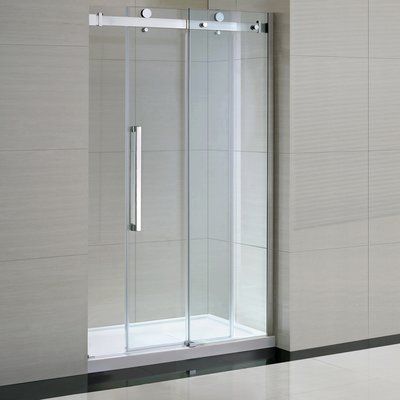 Not sure if this is possible if we want glass to go to ceiling for the steam shower Bathtub Enclosures, Acrylic Shower Base, Shower Sliding Glass Door, Glass Closet Doors, Frameless Sliding Shower Doors, Frameless Shower Enclosures, Glass Panel Door, Sliding Closet Doors, Panel Door