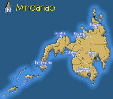 Mindanao Island Mindanao Map, Mindanao Culture, Northern Mindanao, Philippine Culture, Vintage Paper Printable, Travel History, Philippines Culture, Philippine News, Island Map