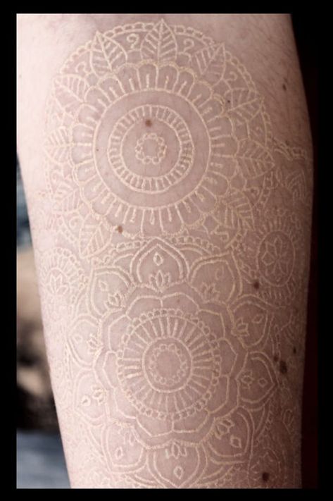 mandala white Spiritual Mandala Tattoo, Sacred Geometry Mandala Tattoo, White Mandala Tattoo, Butterfly Mandala Tattoo, Forearm Mandala Tattoo, Sunflower Mandala Tattoo, Simple Mandala Tattoo, Mandala Tattoo Designs, Spiritual Mandala