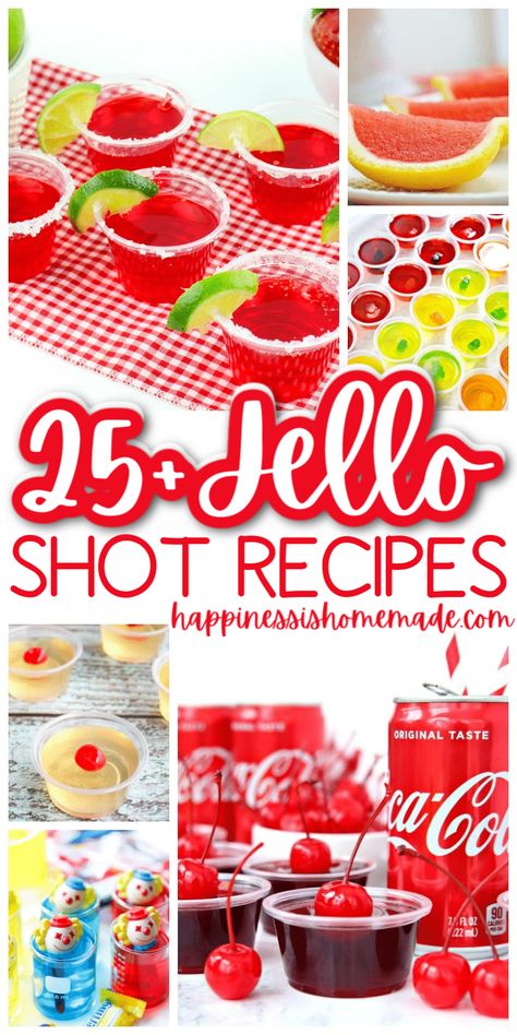 Crazy Jello Shots, Fruit Punch Jello Shots, Flavored Jello Shots, Jello Shots With Whiskey, Best Tasting Jello Shots, Crown Royal Jello Shots Recipe, Creative Jello Shots Ideas, Strawberry Jello Shots Vodka, Strawberry Jell-o Shots