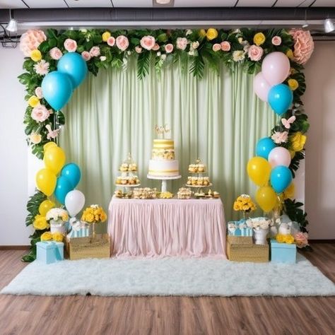 Backdrops are the perfect way to tie your theme together and make your party Insta-worthy! 🎉 Here’s how to make one: 1. Choose a color scheme that matches your theme. 2. Use fabric, streamers, or even paper flowers as the backdrop. 3. Add balloons, banners, and props to complete the look! Share your favorite theme below! Need a custom backdrop? DM us for inquiries. Fabric Streamers, Custom Backdrop, One 1, A Color, Color Scheme, Paper Flowers, Banners, Color Schemes, Balloons