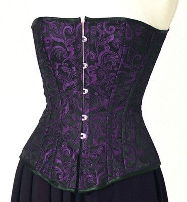 Couture Corset in purple - The Dark Angel Custom Clothing - Polyvore Couture Corset, Angel Custom, Custom Clothing, Lace Corset, Dark Angel, Purple Lace, Corsets, Dark Purple, Custom Clothes