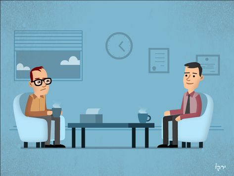 Just talking by YARKO- Yair Vardi Job Interview Video, Talking Animation Gif, Meeting Cartoon, Talking Animation, Work Animation, Phone Gif, Talking Video, Male Office, Brain Vector