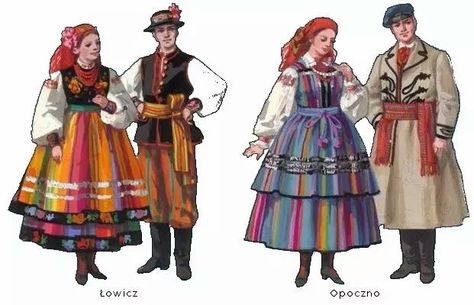 Polish Traditional Costume, German Traditional Clothing, Traditional German Clothing, German Traditional Dress, Polish Dress, Polish Clothing, Fantasy Garb, Popular Costumes, German Outfit