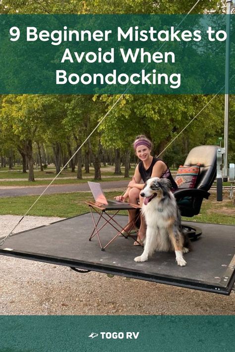 Camping off the grid is not as easy as it sounds—here's how to make your first-time boondocking experience as simple and enjoyable as possible Boondocking Tips, Boondocking Rv, Boondocking Camping, Rv Travel Destinations, Live Off The Grid, Camper Organization, Rv Adventure, Rv Living Full Time, Camper Remodel