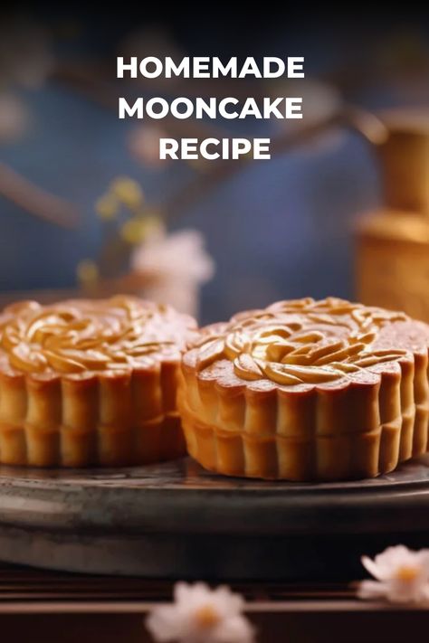 Homemade Mooncake Best Bread For Panini, Golden Malted Waffle Recipe, Malted Waffle Recipe, Ube Cheesecake Recipe, Chicken Broth Substitute, Mochi Donuts Recipe, Chinese Deserts, Chicken Paella, Mooncake Recipe