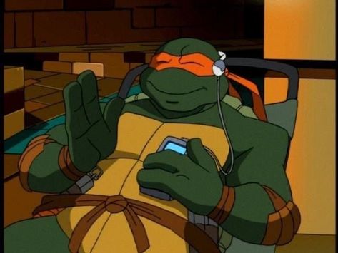 Michelangelo Tmnt 2003, Michelangelo Tmnt Pfp, 2003 Mikey Tmnt, Michaelangelo Tmnt Pfp, Tmnt Mikey 2003, 2003 Tmnt Fanart, Mikey Tmnt Icon, Mickey Tmnt, 2003 Mikey