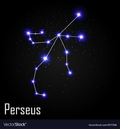 Perseus Constellation, Astronomy Quotes, Life In Space, Sky Vector, Stars Vector, Branches Of Science, Percy Jackson Wallpaper, Clash Of The Titans, Pop Up Art