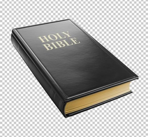 Holy bible isolated on transparent backg... | Premium Psd #Freepik #psd #religion #gospel #redemption #belief Bible Png Images, Holy Bible Pictures, Holly Bible, Inktober 2024, Famous Babies, Bible Pictures, Church Flyer, Holy Bible, Knick Knacks