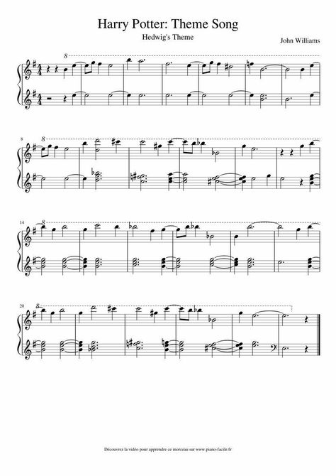 Harry Potter Theme Harry From Harry Potter, Saxophone Songs, Harry Potter Theme Song, Harry Ginny, Fanfiction Recommendations, Citate Harry Potter, Trumpet Sheet Music, Clarinet Music, Harry Potter Music