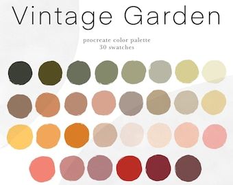 Earth Tones Color Palette, 30 Handpicked Swatches for Procreate, Colors for Graphic Design and Digital Art, Nature Inspired Color Palette - Etsy UK Earth Tones Color Palette, Digital Art Nature, Earth Tone Color Palette, Earth Tone Color, Color Picker, Procreate App, Art Nature, Color Swatches, Earth Tones