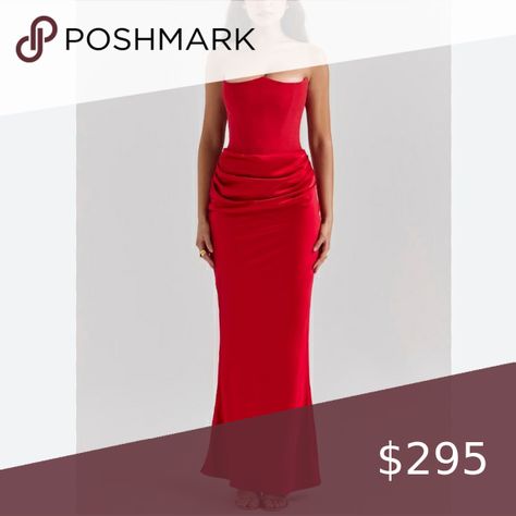 House of CB Persephone Dress in the color salsa Persephone Dress, House Of Cb Dresses, House Of Cb, Dress Es, Dresses Skirts, Jewelry Watches, Plus Fashion, Outfit Inspo, Fashion Tips