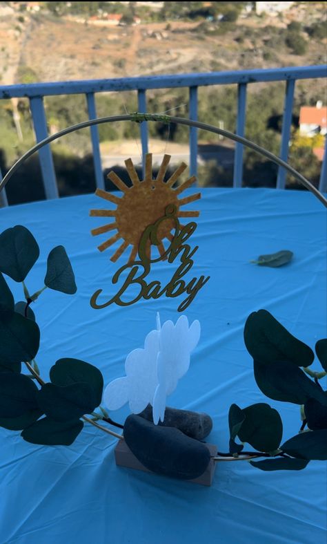 Here Comes The Sun Baby Shower Centerpiece, Sun Theme Centerpieces, Sun Table Centerpiece, Sun Themed Centerpiece, Sunshine Table Centerpieces, Sun Baby Shower Centerpieces, You Are My Sunshine Centerpieces, Sunshine Baby Shower Centerpieces, Here Comes The Son Baby Shower Centerpieces