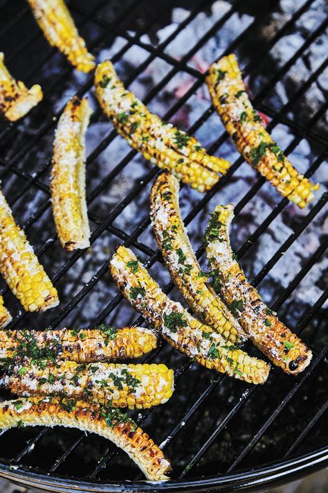 The Ultimate Summer Side: Grilled Corn Ribs – Garden & Gun White Lily Flour, Blue Cheese Butter, Corn Ribs, Baking Soda Biscuits, Creamy Grits, Sweet Potato Biscuits, Summer Sides, How To Make Biscuits, Buttermilk Recipes